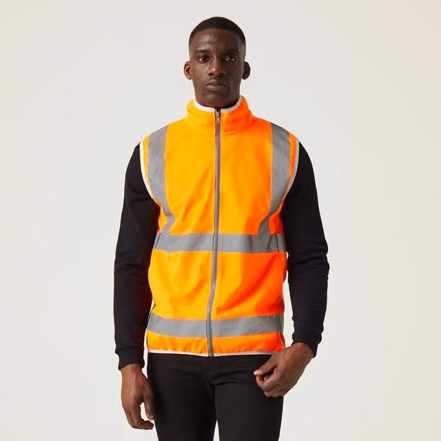 Regatta Men's Orange Polyester Vest, Size: 3XL
