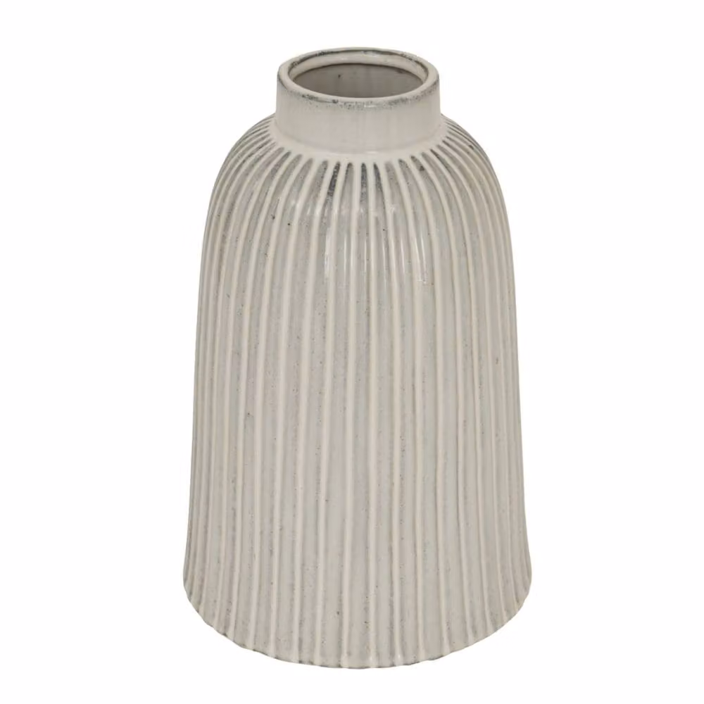 Wyld Haus Forge Medium White Ceramic Bell Vase – 2