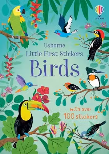 Usborne Little First Stickers Birds Multicolour Sticker Activity Book