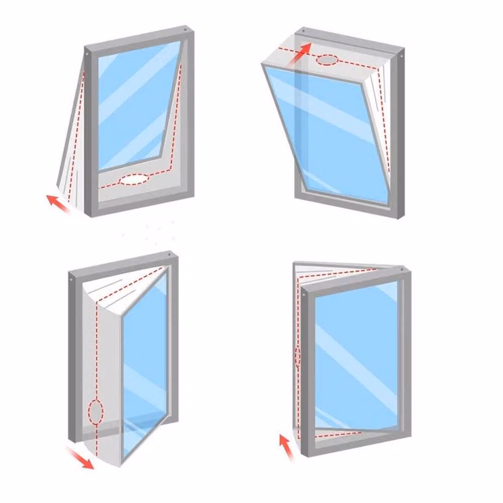 SPETLEK Portable AC Window Seal Kit, White, Height: 52 cm – 2