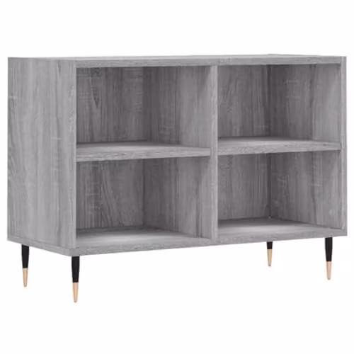 vidaXL Mid-Century TV Cabinet in Grey Sonoma, W: 69.5 cm, D: 30 cm, H: 50 cm