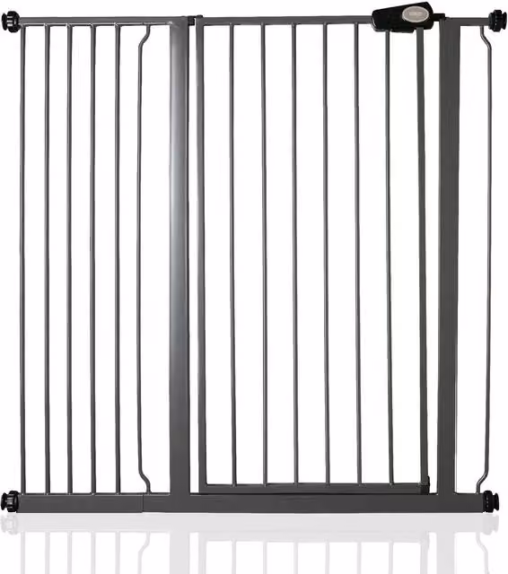 Bettacare Extendable Child and Pet Gate in Grey for Doors and Stairs
