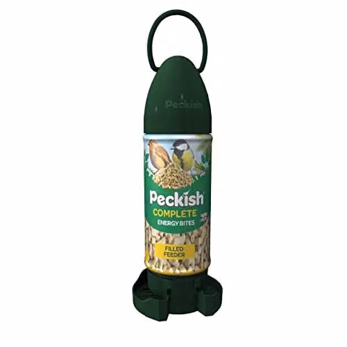Peckish Complete Energy Bites Ready To Use Feeder in Green