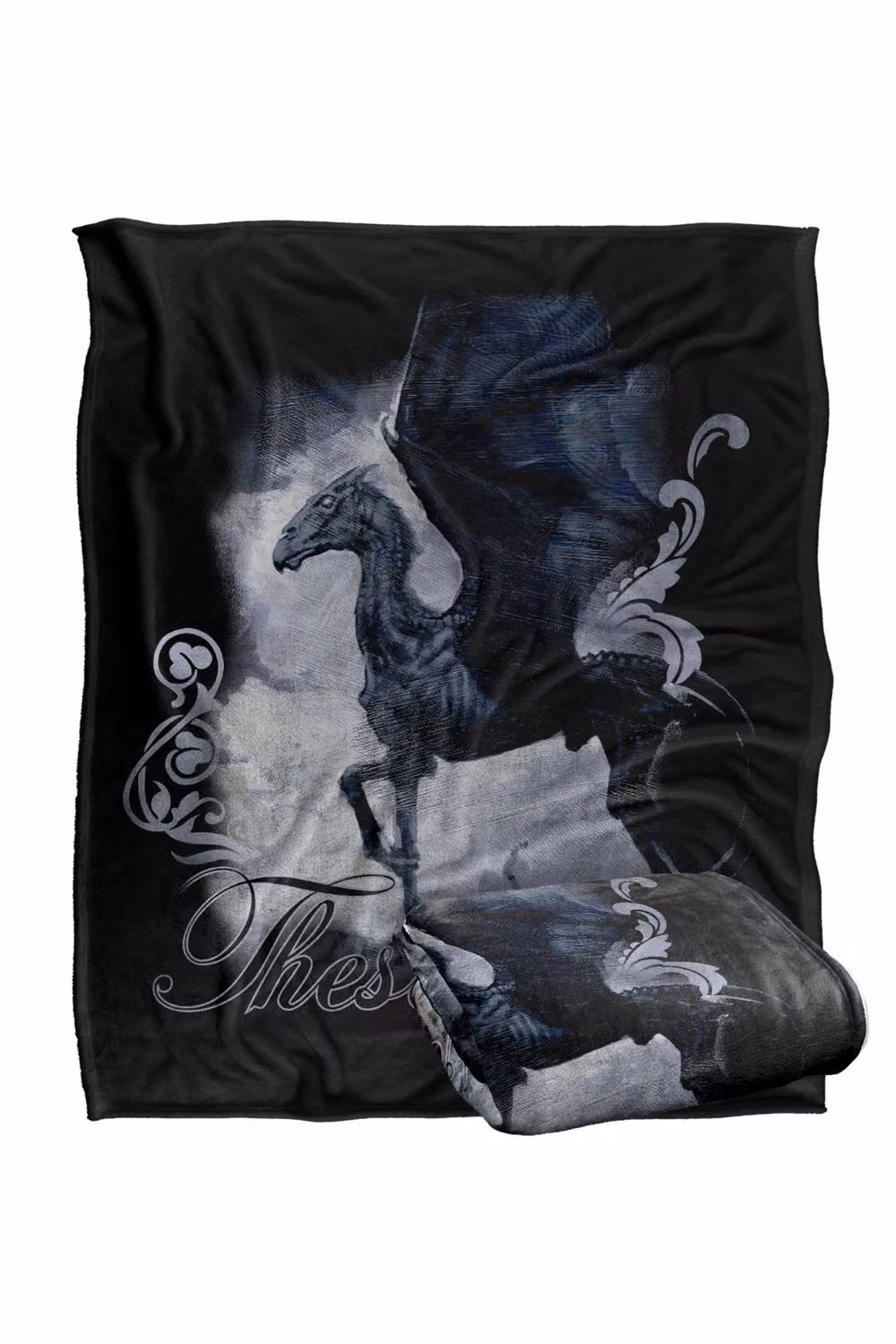 LOGOVISION Harry Potter Thestral Painting Super Soft Fleece Throw Blanket, Multicolour, W: 127 cm x L: 152.4 cm – 6
