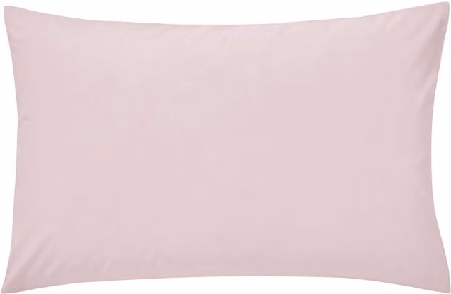 1951 50/50 Percale Standard Pillowcase, Tuberose, Pink