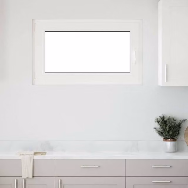 Berkfield Home RISOR Basement Tilt and Turn Window, Anthracite, W: 100 cm, H: 60 cm