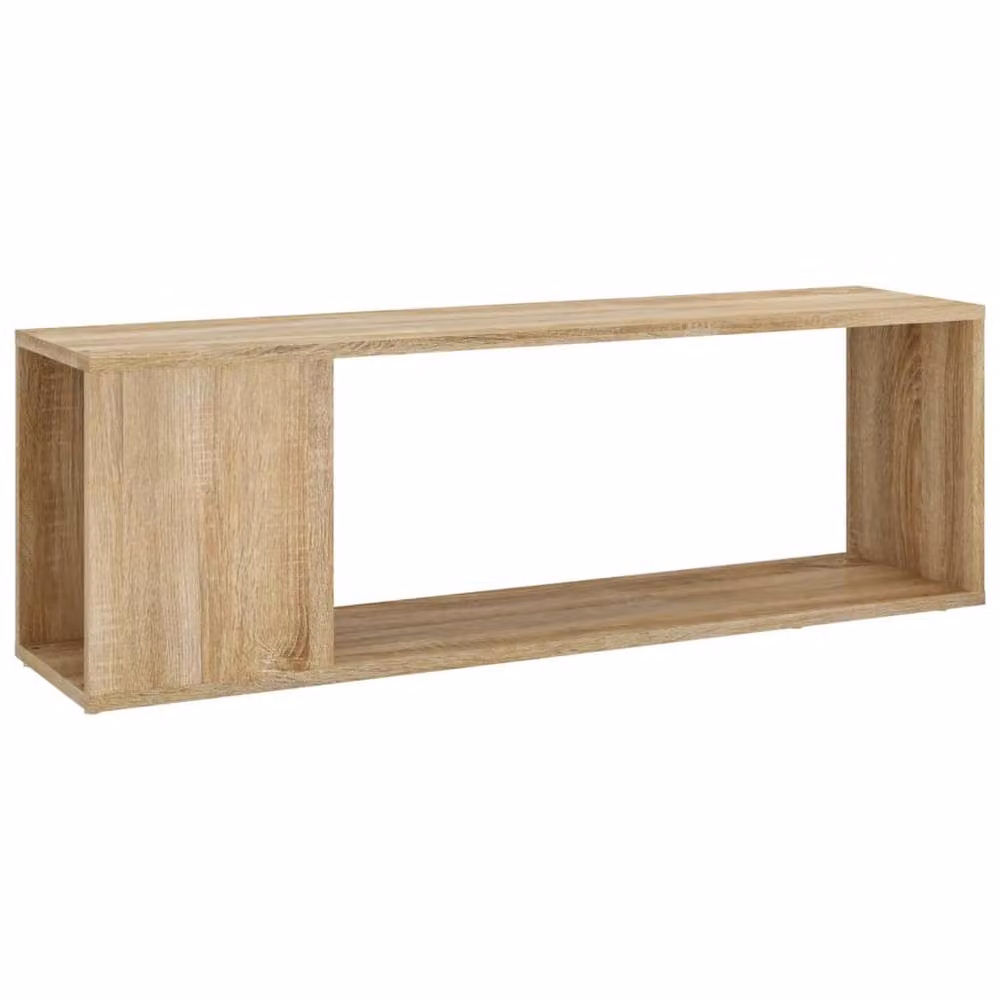 Berkfield Home Sonoma Oak TV Cabinet in Tan, W/D/H: 100 x 24 x 32 cm – 2