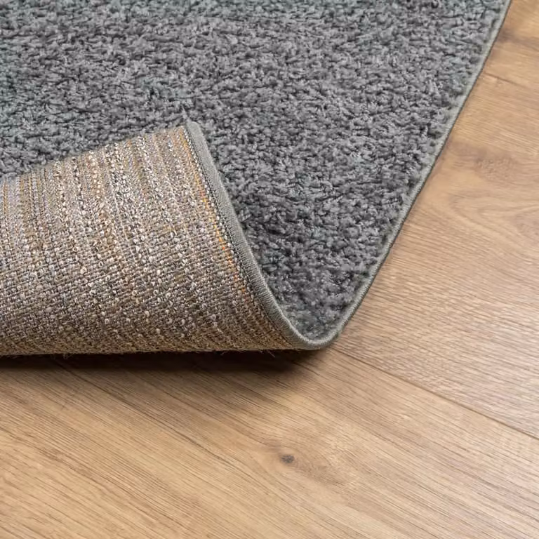 Berkfield Home Pamplona Shaggy Rug, Modern High Pile Green, W: 80 cm, L: 250 cm