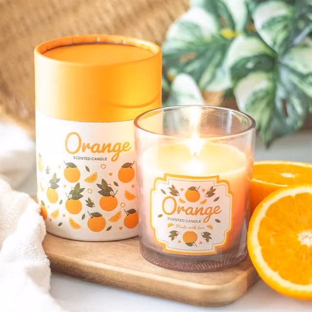 KDMK Zesty Citrus Bliss Orange Scented Candle