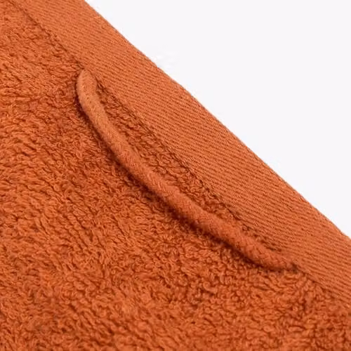 Brentfords 4 Piece Set of Large Burnt Orange Cotton Bath Towels for Adults – 2