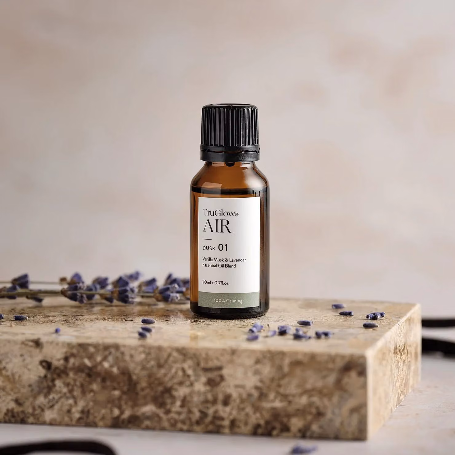 Dome of Harrogate Dusk 01 Vanilla Musk and Lavender TruGlow AIR Diffuser Oil in Brown