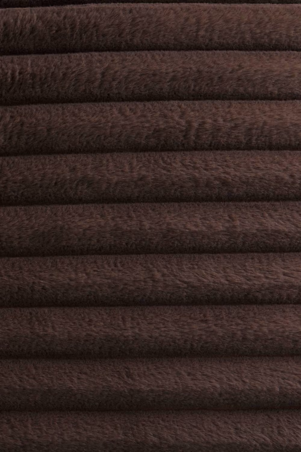 Appletree Morritz Faux Fur Square Filled Cushion in Brown, W/D/H: 55 x 55 x 55 cm – 3