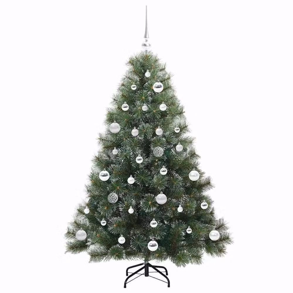 Berkfield Home Realistic Artificial Christmas Tree with 150 LEDs, Green, Height: 150 cm – 3