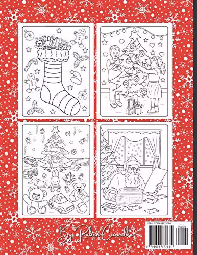 Letter To Santa Christmas Colouring Book with 30 Multicolour Pages for Children – 2