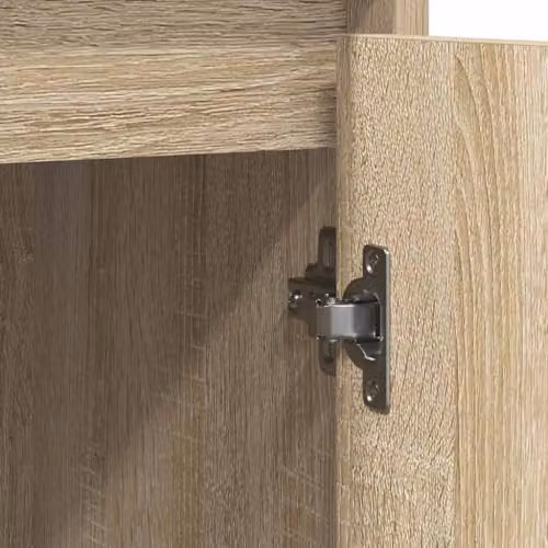 vidaXL Sonoma Oak Sideboard in Brown, W/D/H: 85 x 34 x 76 cm – 3
