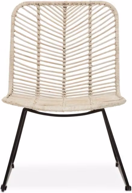 Interiors by Premier Rattan and Metal Chair in Grey, White or Black