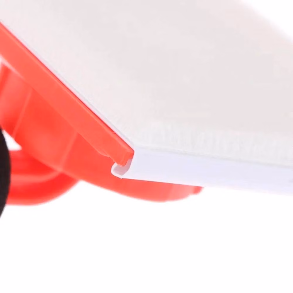 VOGREX Professional Foam Latex Paint Edger Brush for Walls and Ceilings in Red and Multicolour – 3