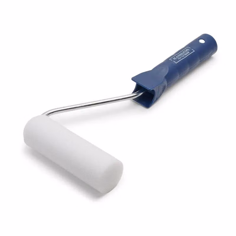Hamilton For The Trade Gloss Paint Roller Set with Tray and Foam Sleeves, White, 7 Pack – 2