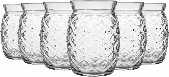 Bormioli Rocco Transparent Cocktail Glasses, 455ml – 1