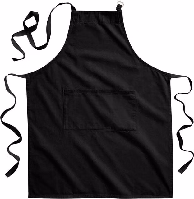 Westford Mill Cotton Craft Apron in Black, One Size