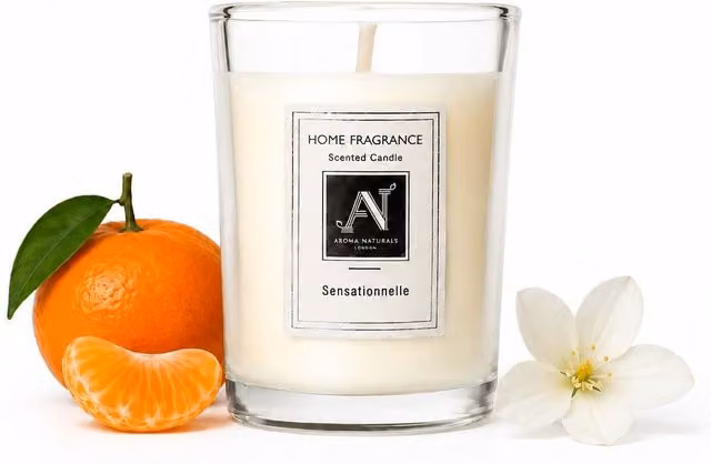 Aroma Naturals Sensationnelle Minimalist Luxe Scented Votive Candle, White, 52g
