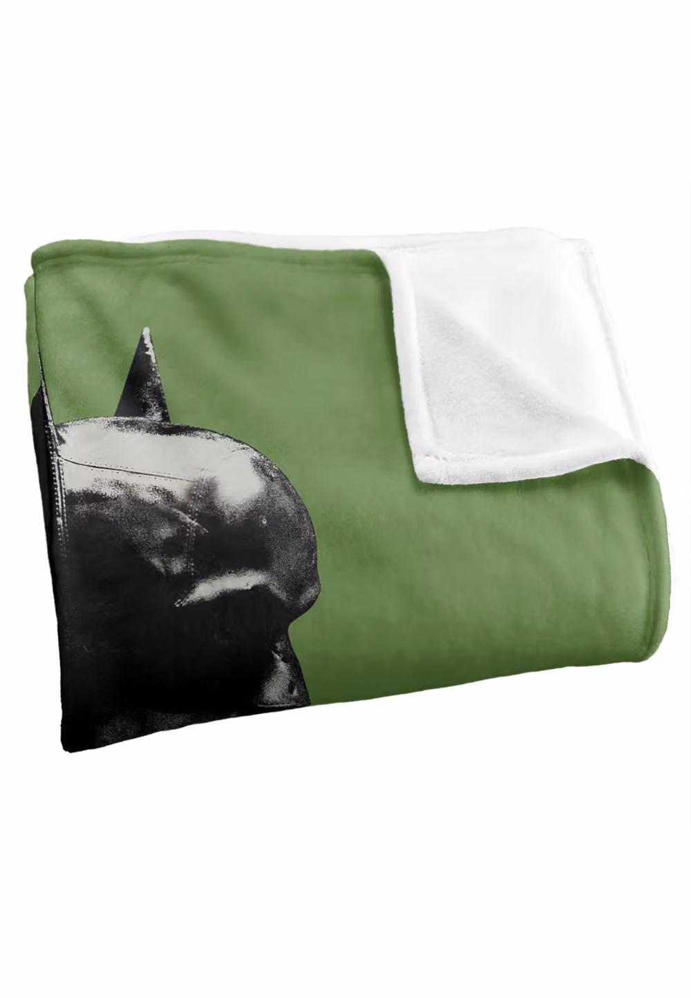 Batman The Riddler Mirrored Silky Touch Super Soft Throw Blanket, White and Green, W: 152 cm, D: 127 cm – 3