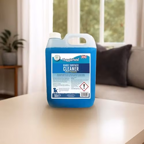 HugglePets Professional Hard Surface Cleaner, Blue, 5L – 4