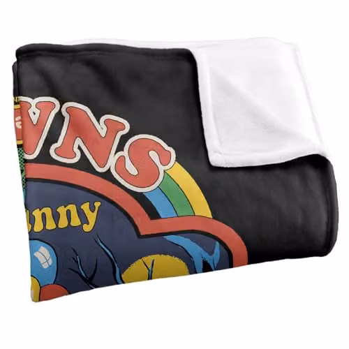 Steven Rhodes Clowns Are Funny Multicolour Super Soft Fleece Throw Blanket W/D/H: 152 x 127 cm – 7