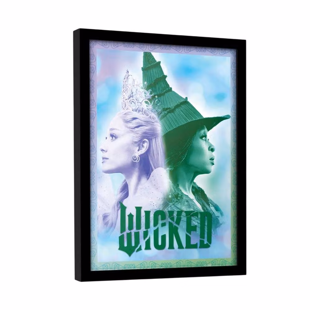 Wicked Bubbles Multicolour Framed Typography Paper Poster – 3