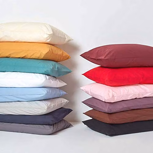 Homescapes Pink Egyptian Cotton Oxford Pillowcase, 200 TC Percale – 2