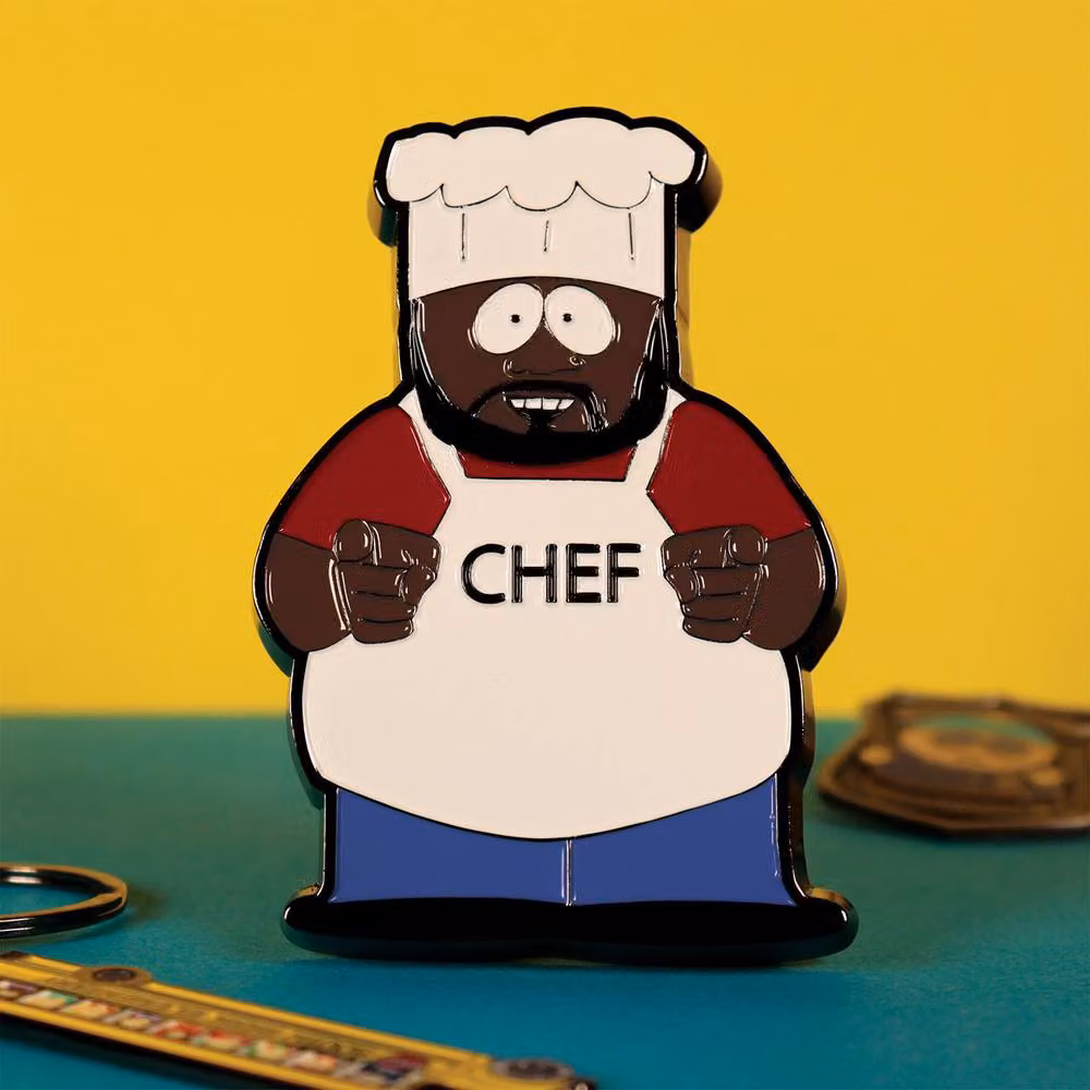 FaNaTtik South Park Chef Metal Magnetic Bottle Opener, Multicolour, W: 9 cm, H: 6.2 cm – 4