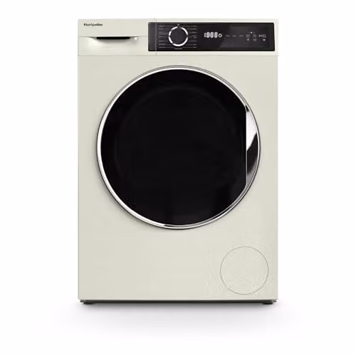 Montpellier MWM814BLC Cream 8kg Front Loader Washing Machine with 1400 RPM and A Energy Rating – 1