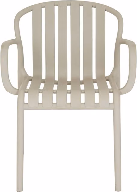 KDMK Axis Carver Dining Chair with Armrests in Putty Grey