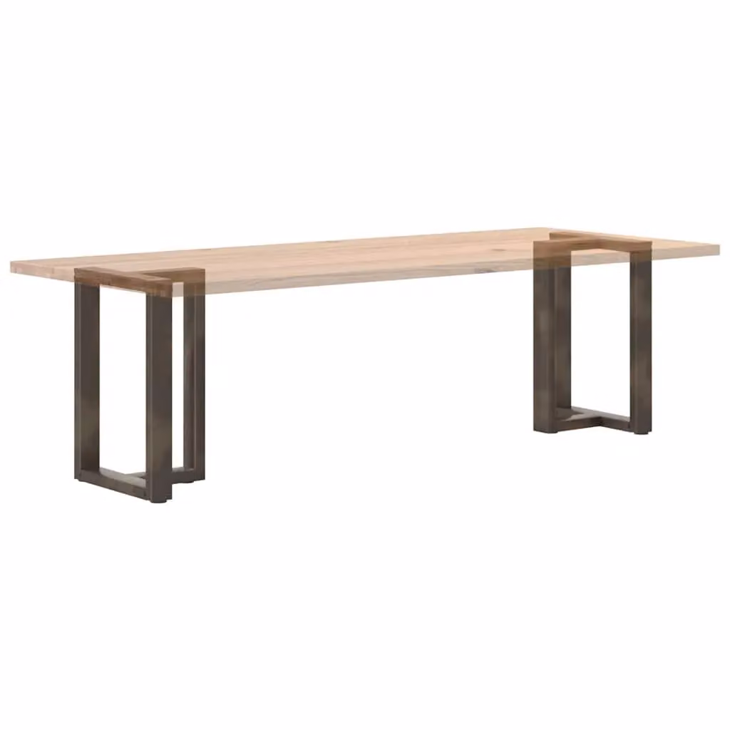 Berkfield Home T-Shaped Dining Table Legs, 2 Pieces, Black Steel, W: 60 cm, D: 35 cm, H: 72-73 cm – 4
