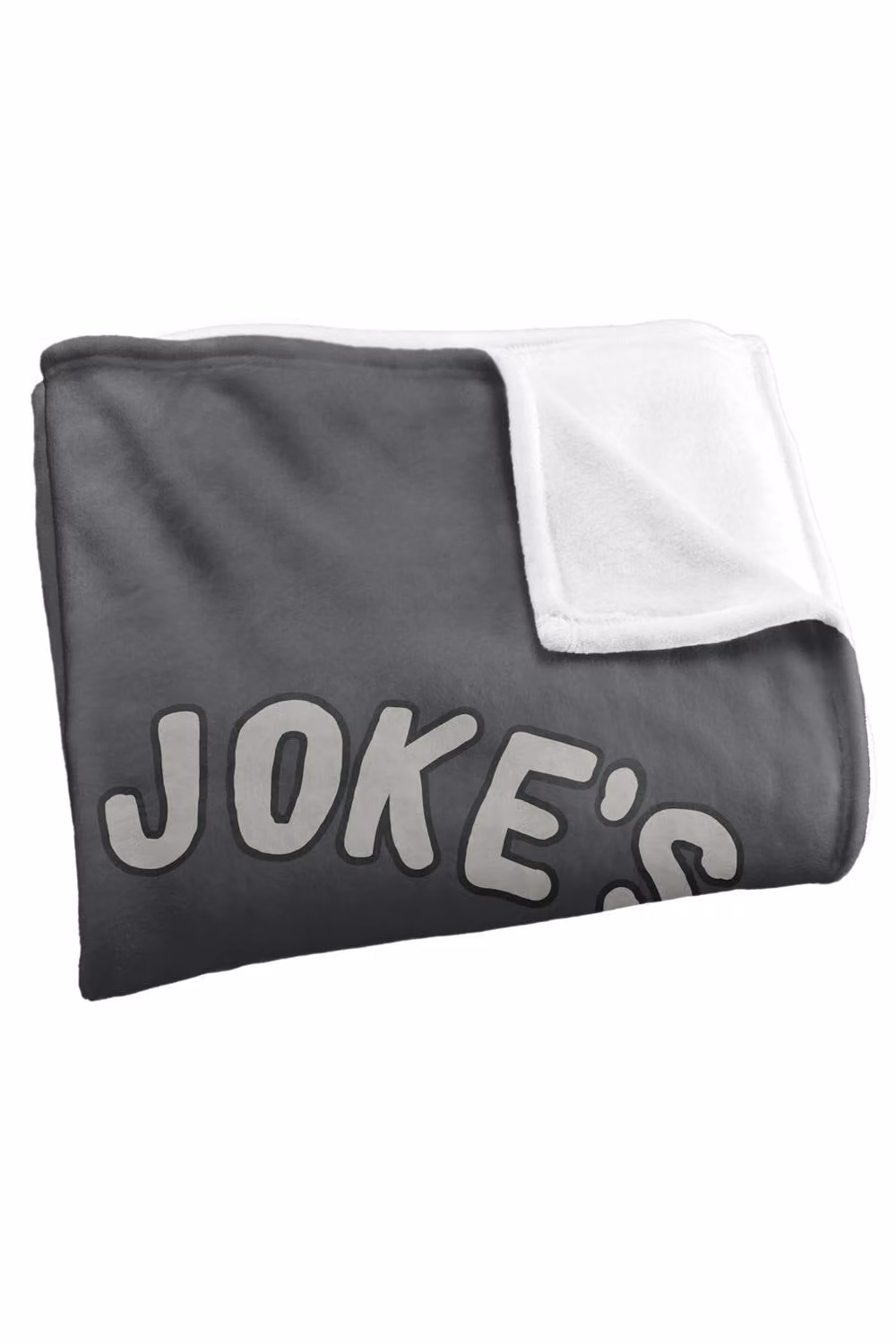 Warner Bros. Batman The Joke'S On You Silky Touch Super Soft Fluffy Polyester Throw Blanket in Grey and Multicolour, Large – 3