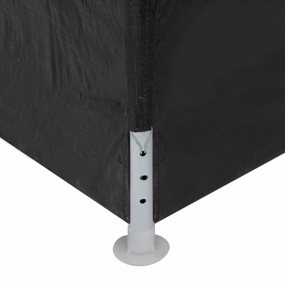 Berkfield Home Party Tent in Anthracite and Black, W 4 m x D 3 m – 2