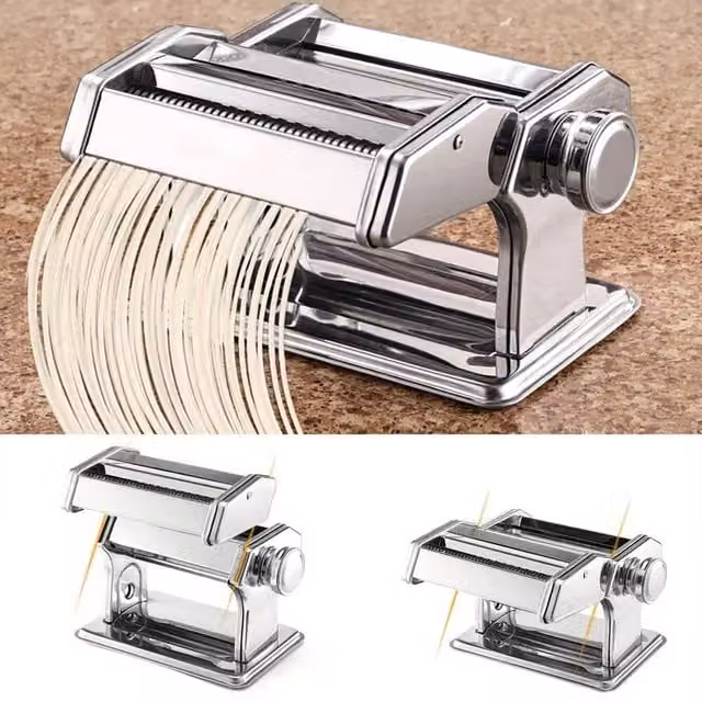 EONLION 5 in 1 Spaghetti Maker Machine in Silver