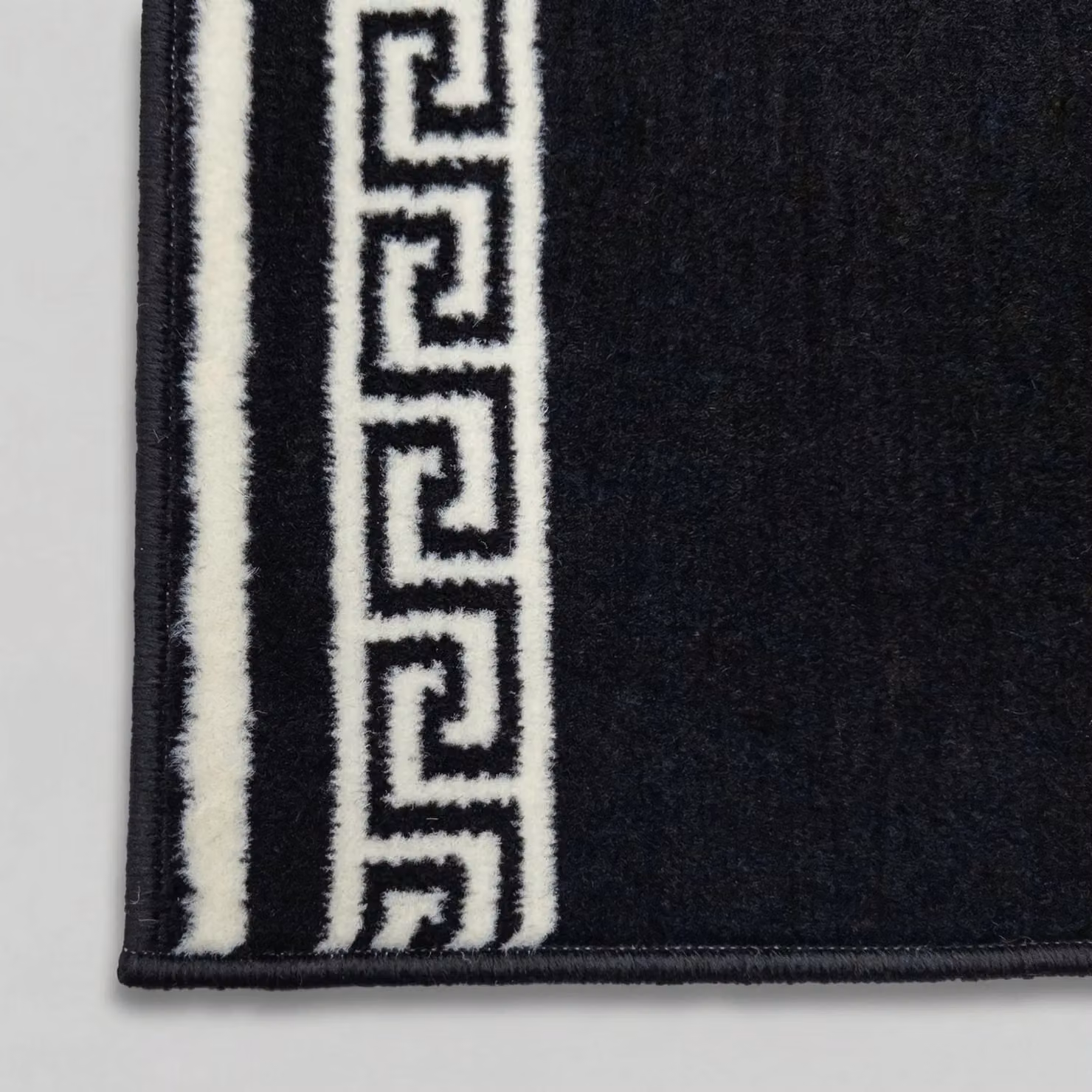runrug Key Hallway Runner Rug in Black, W/D/H: 60 x 180 x 0.9 cm – 4