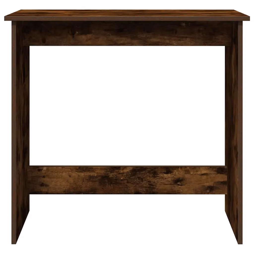Berkfield Writing Desk in Smoked Oak Brown, W/D/H: 80 x 40 x 75 cm – 4