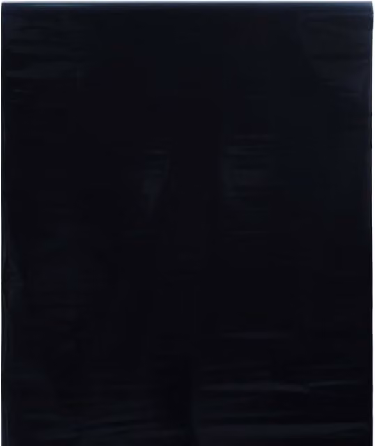 Berkfield Home Static Frosted Black Window Film, PVC, W: 45 cm x L: 500 cm – 1