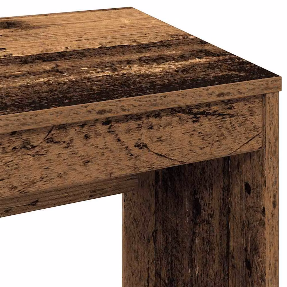 Berkfield Home Modern Writing Desk in Brown Engineered Wood, W/D/H: 90 x 40 x 72 cm – 5