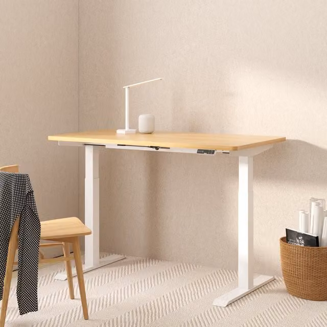 FlexiSpot E7 Electric Height Adjustable Standing Desk with Dual-Motor Lifting System, Black