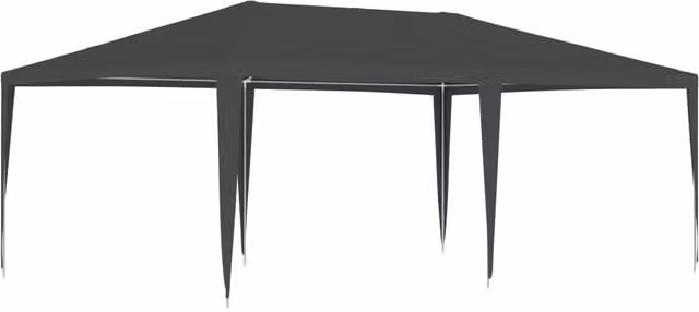 Berkfield Home Professional Party Tent in Anthracite and Black, W: 6 m, D: 4 m, H: 2.75 m