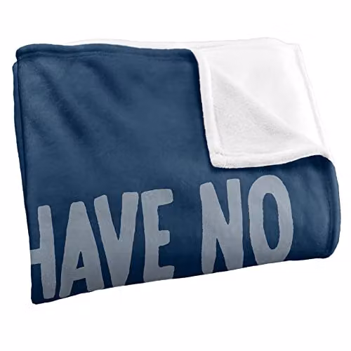 LOGOVISION Labyrinth Movie Stars Silky Touch Super Soft Blue Fleece Throw Blanket W/D/H: 91 x 147 cm – 2