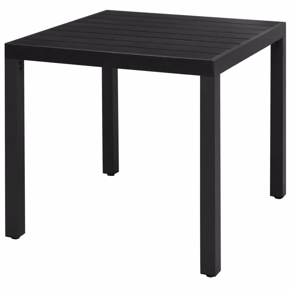 Berkfield Home 3 Piece Garden Dining Set in Black PVC Rattan – 3