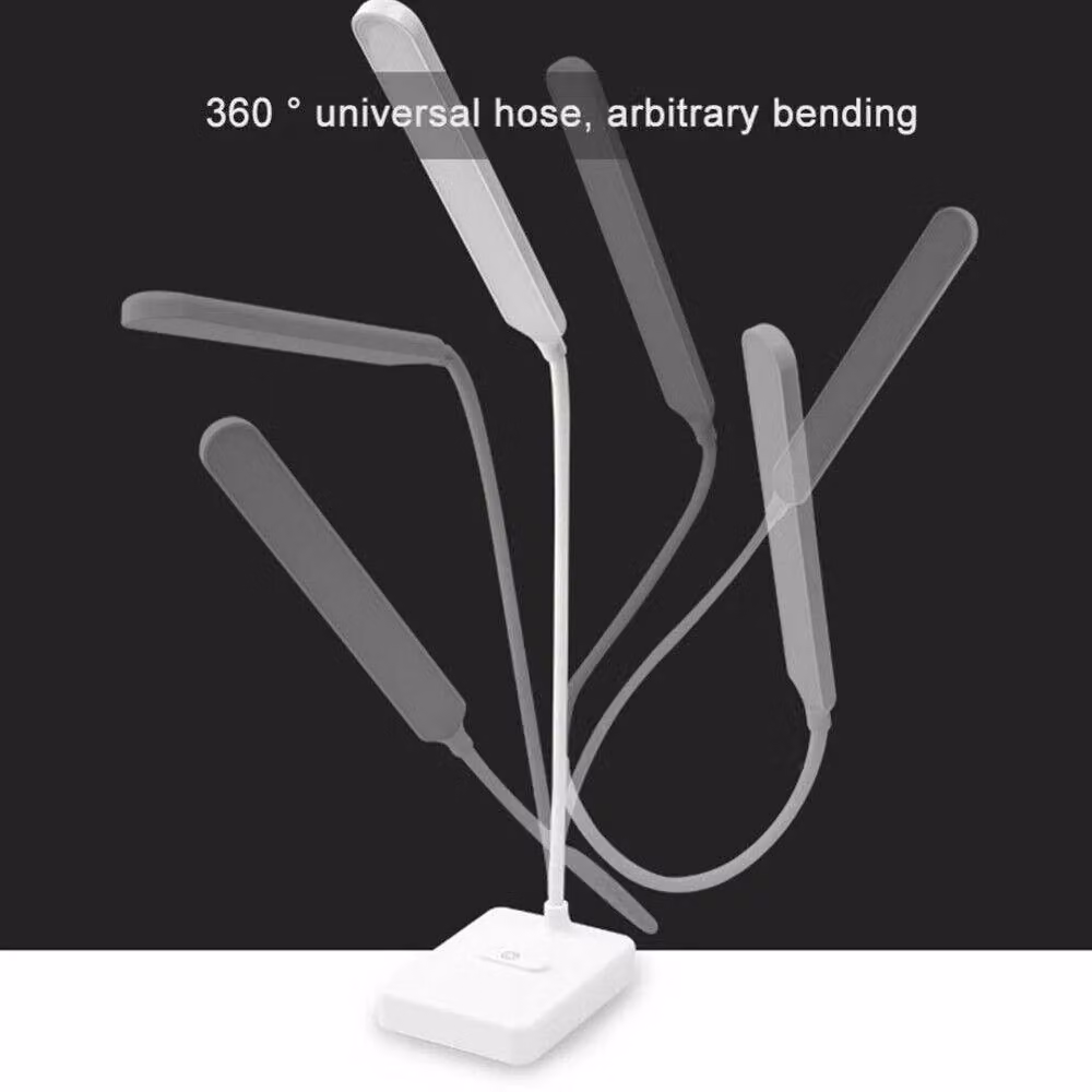 VOGREX Dimmable LED Desk Lamp with Touch Control and USB Port, White – 4