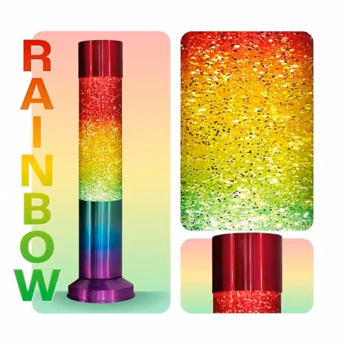 Nova Lighting Nova Baby Multicolour Glitter Sensory Soothing Tabletop Lamp – 2