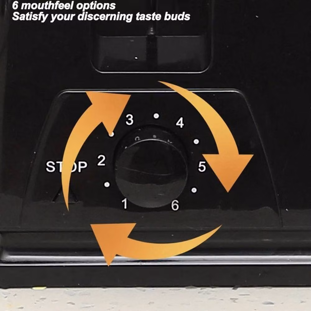 FORGEVIO 4 Slice Wide Slot Toaster with 6 Variable Browning Settings, Defrost and Reheat Functions in Black – 5