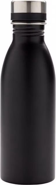 XD Design Black Stainless Steel Leakproof BPA-Free Water Bottle, 500 ml