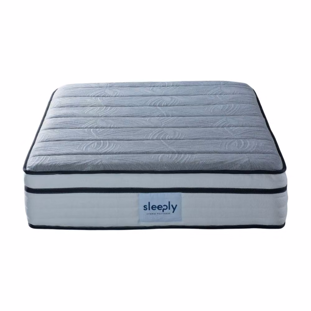 Simply Sleep Outdoor Living Sleeply Hybrid Mattress in Grey, W/D/H: 90 x 190 x 30 cm – 2